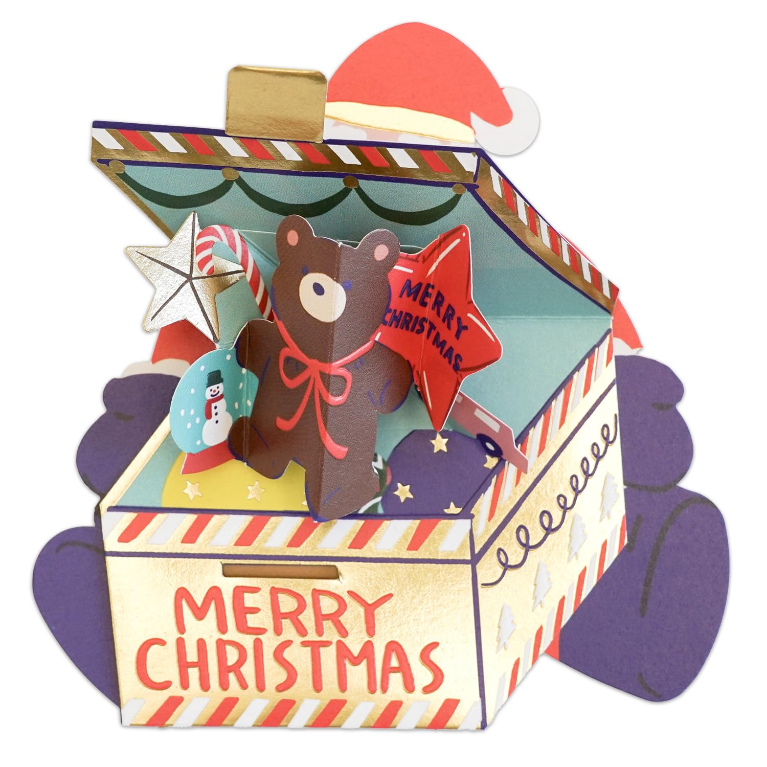 Amazon | グリーティングライフ クリスマスカード プレゼントボックス